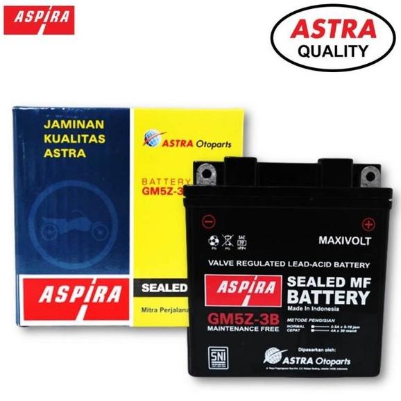 AKI MOTOR YAMAHA MIO SPORTY MIO SMILE ASPIRA - GS ASTRA GM5Z-3B MF ORIGINAL AKI KERING