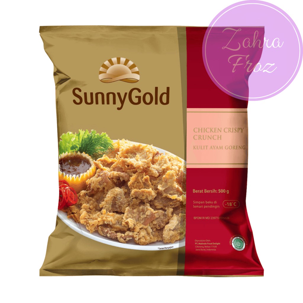 

SUNNY GOLD Chicken Crispy Crunch 500g | Kulit Ayam Goreng |