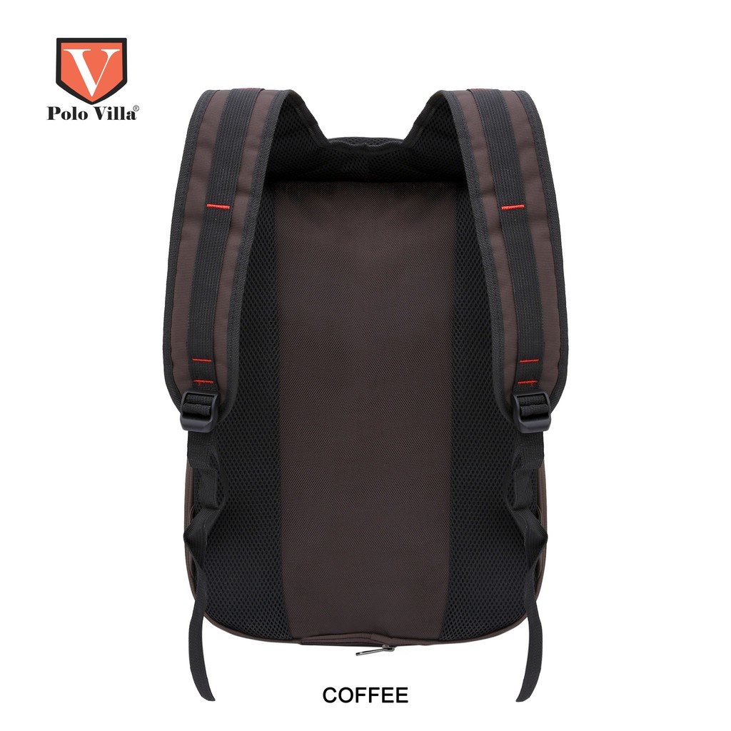 (RF) Tas Pria Laptop Polo Villa Posh-lite Gentlemen Backpack 9104 Ransel Fashion