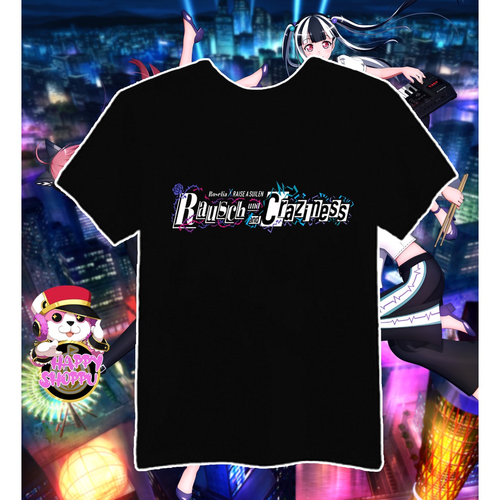 KAOS ANIME GAME BANG DREAM RAISE A SUILEN