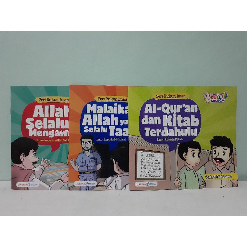 Buku Anak Buku Cerita Bilingual Seri Rukun Iman