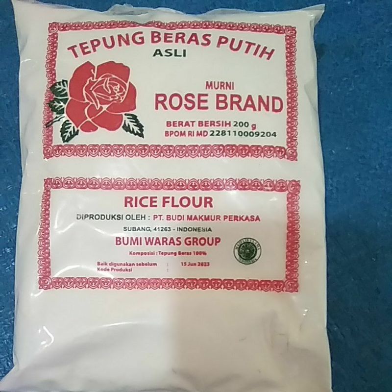 

Tepung Beras RoseBrand 200gr| 2SIST MANAGEMENT