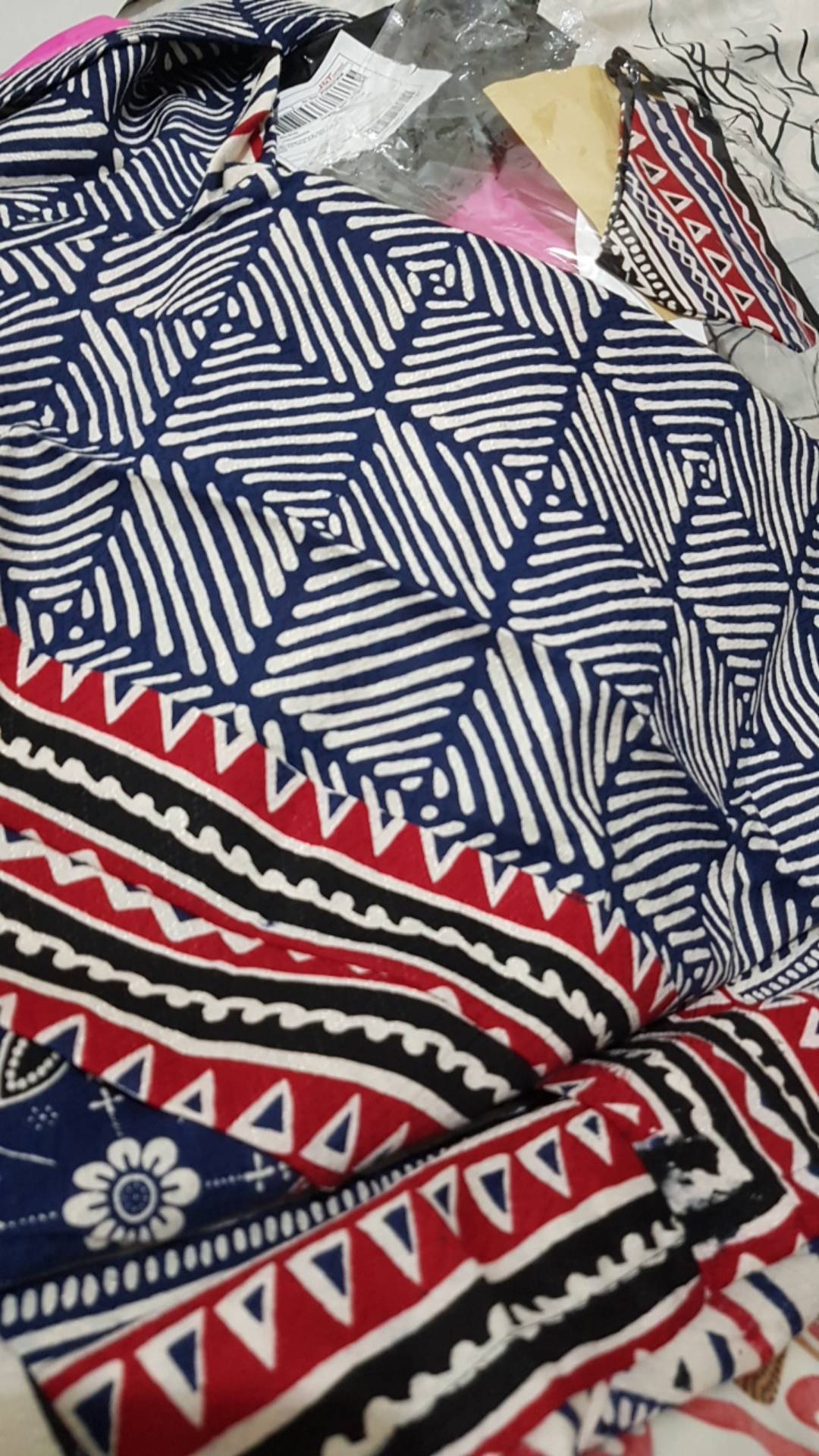 Tunik Batik Iwan Tirta Navy