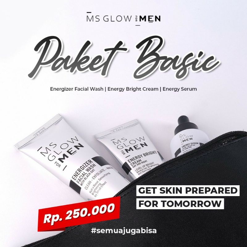 Paket Basic Ms Glow For Men MS GLOW MEN