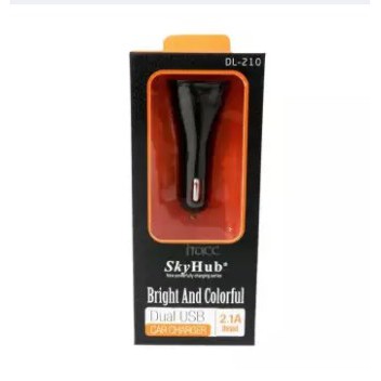 SkyHub Car Charger Dual USB 2.1A Output DL-210