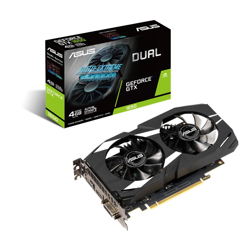 VGA ASUS Dual GeForce GTX 1650 OC 4GB DDR5