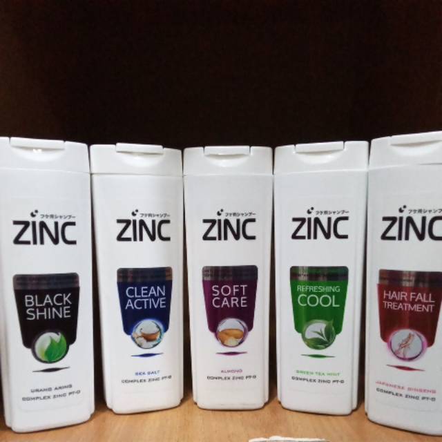 Zinc anti dandruff shampo botol 170ml