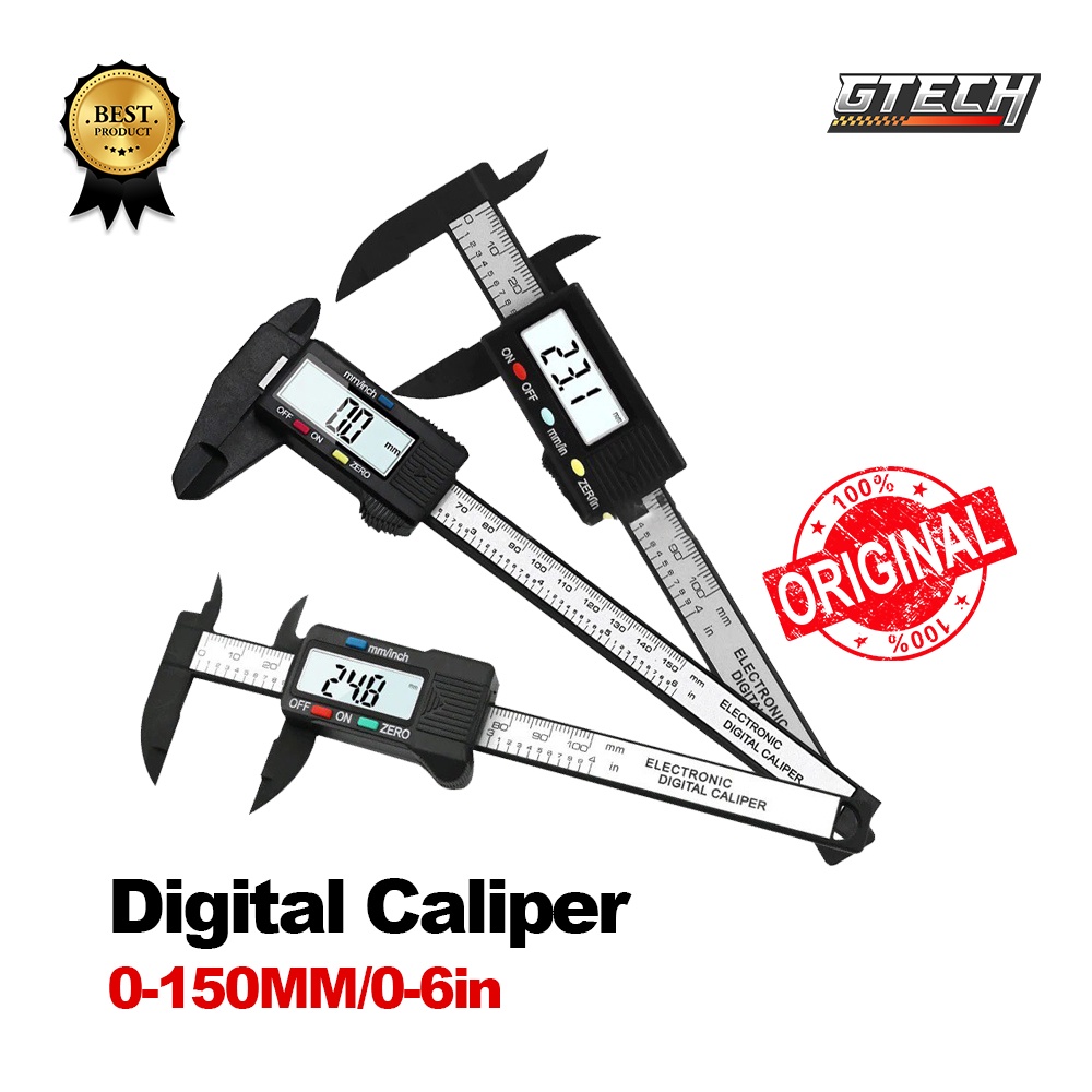 Jual Digital Caliper Meter Jangka Digital Mm Jangka Caliper Sorong Sigmat Digital Lcd