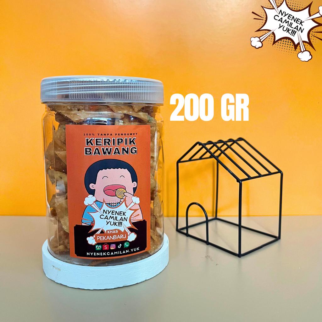 

BEST SELLER! KERIPIK BAWANG ASIN GURIH 200 GR