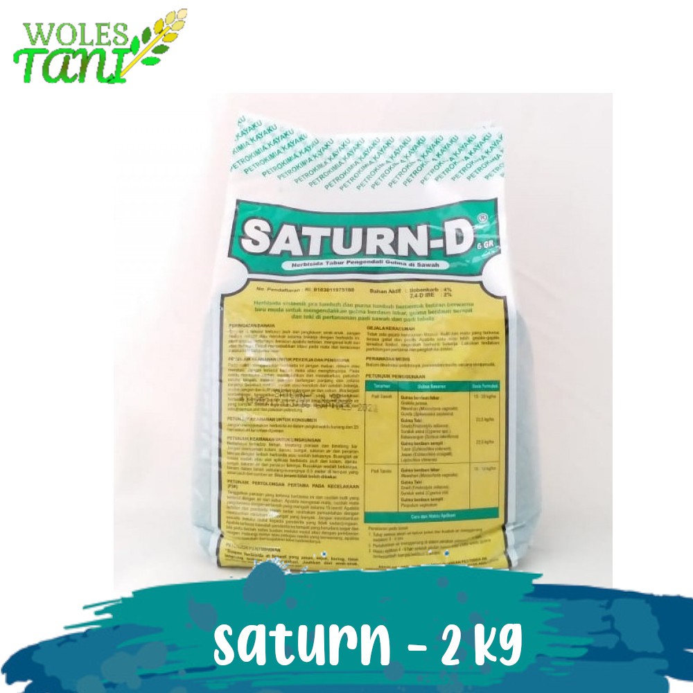 SaturnD 2 Kg Herbisida Padi
