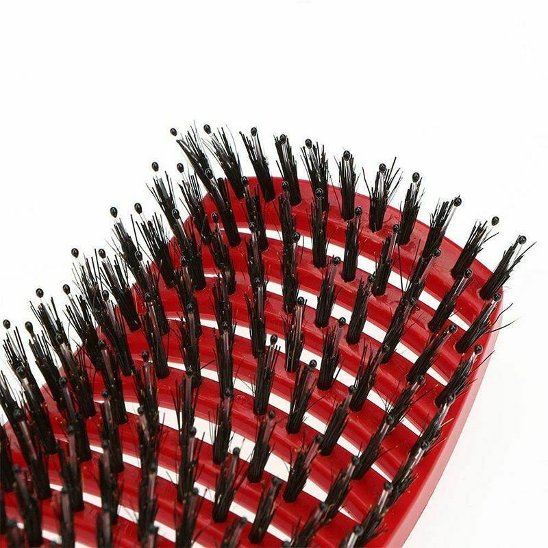 Magic Bristle Hairbrush Scalp Massage Comb Barber Salon Styling Tools