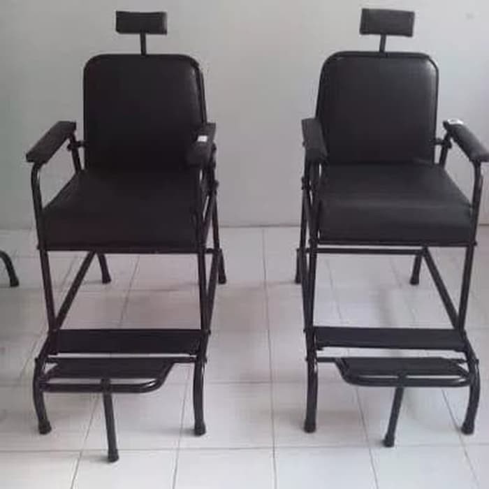 kursi bangku pangkas gunting potong cukur rambut barbershop salon pria