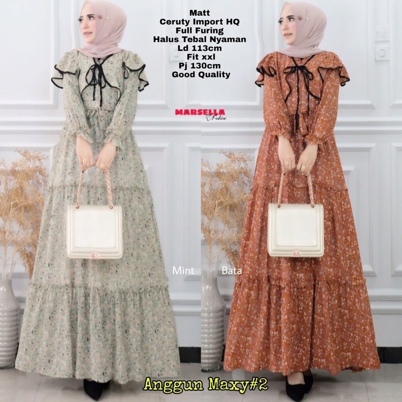 ANGGUN MAXY 2 + ANGGUN MAXY 3 (note warna) ori by MARSELLA