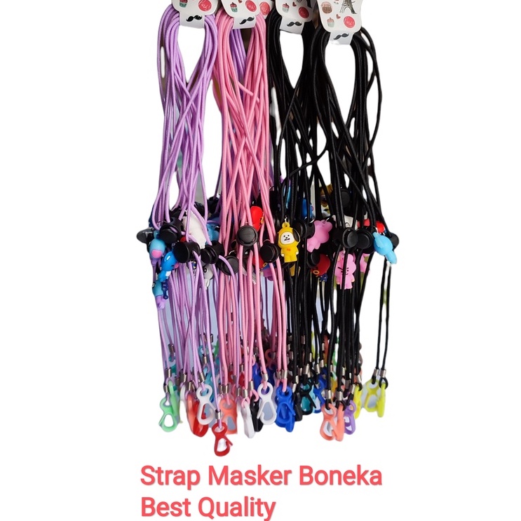 Strap Masker Tali kalung masker Konektor Masker Hijab