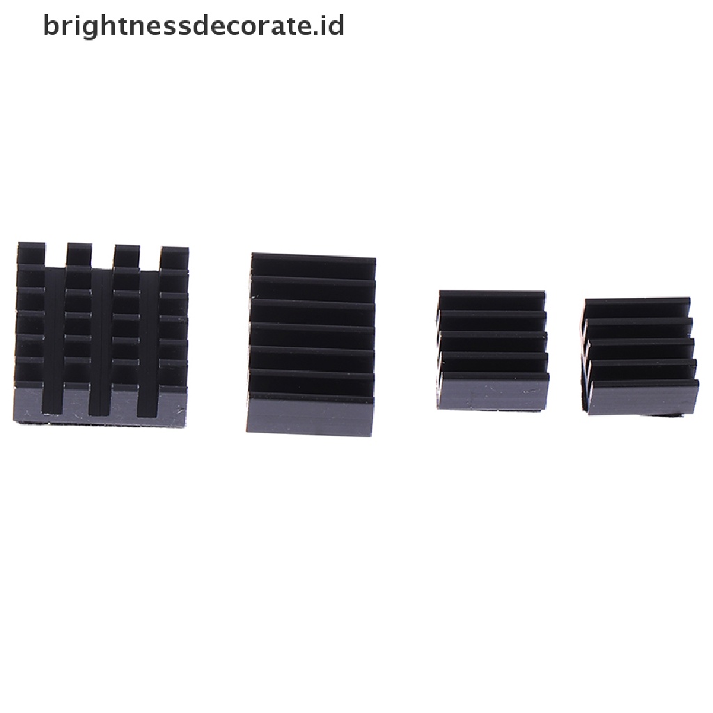 Radiator Pendingin Heatsink Usb Ram Lan Cpu Bahan Aluminum Untuk Raspberry Pi