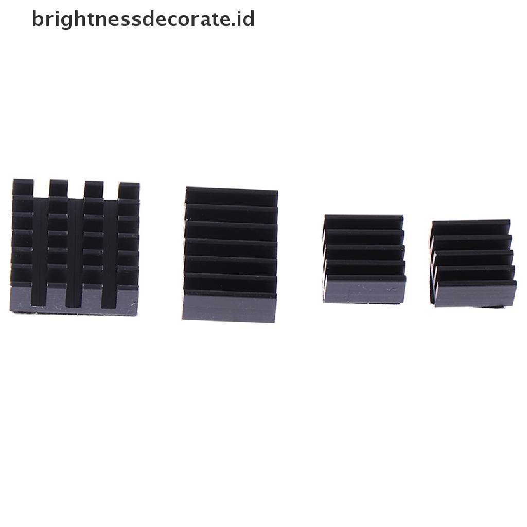 Radiator Pendingin Heatsink Usb Ram Lan Cpu Bahan Aluminum Untuk Raspberry Pi