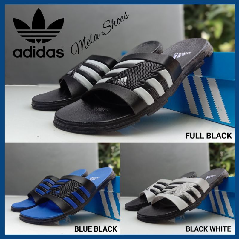 SANDAL ADIDAS PRIA SELOP SENDAL SLIDE COWOK SANDAL FLAT LAKI-LAKI PROMO SANDAL KASUAL LEBARAN