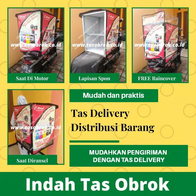 Box Motor Distributor Barang, Tas Delivery / Box Delivery Barang