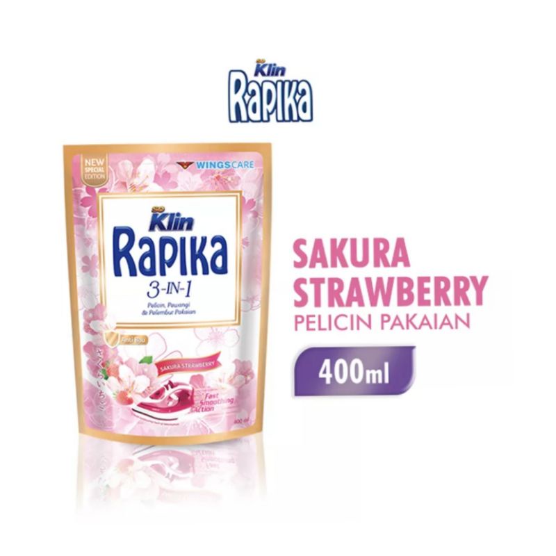 RAPIKA Pelicin Pakaian Refill All Varian 400ml