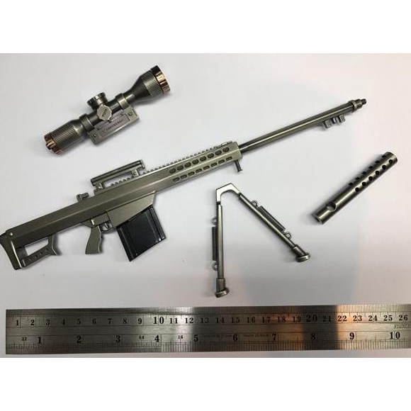 Miniatur Pistol Sniper Steel