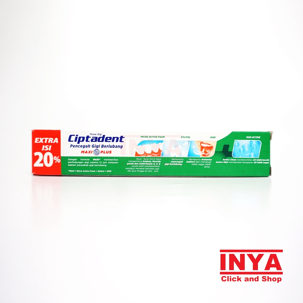 CIPTADENT COOL MINT TOOTHPASTE 75gr - Pasta Gigi - Odol