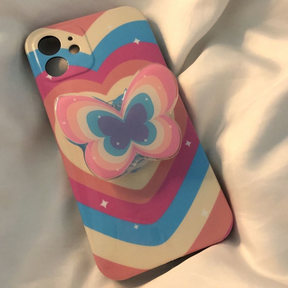 Soft Case Hp Gambar Love Untuk IPhone 12 / 13 / 11promax / X / Xs Max / Xr / 7 / 8plus