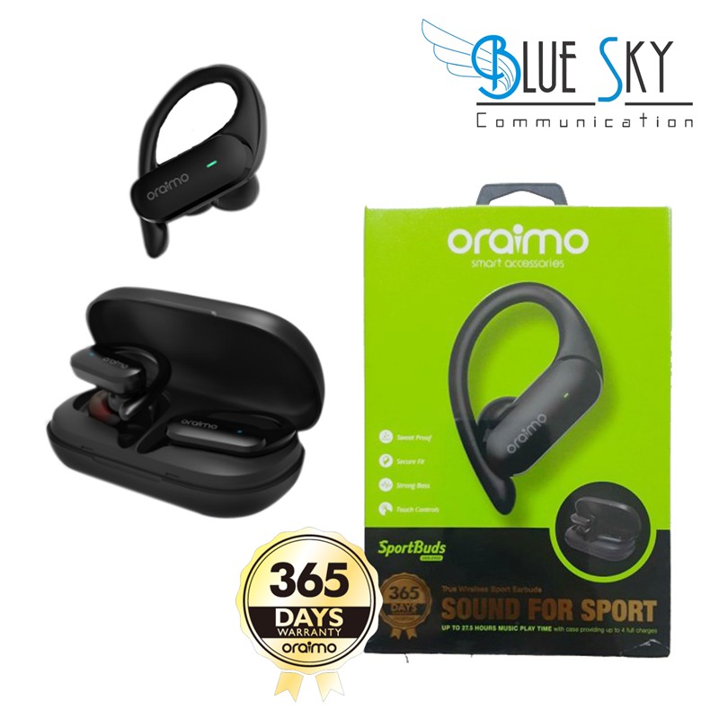 EARBUDS HANDSFREE WIRELESS ORAIMO OEB-E95D