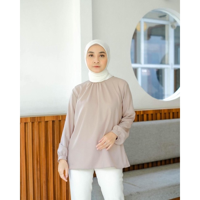 (DBY) BLOUSE CHADILA OVERSIZE ATASAN KEMEJA WANITA SHIRT