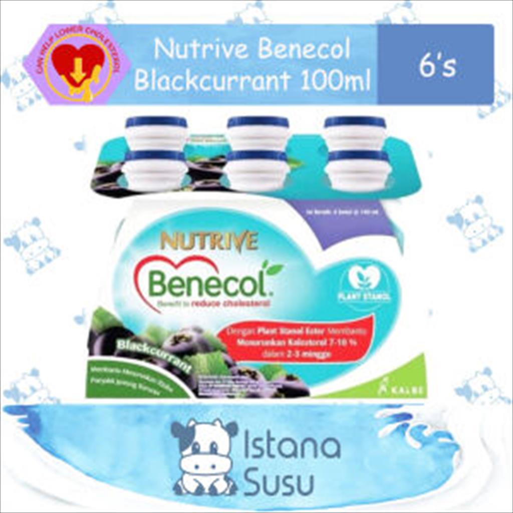 Nutrive Benecol Blackcurrant 6pcs x 100ml