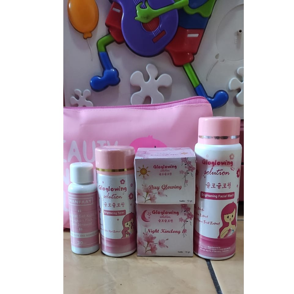 GLOGLOWING SKINCARE GLOWGLOWING SOLUTION BPOM ORIGINAL