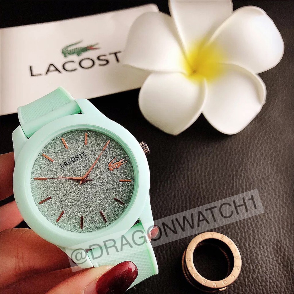 COD✅ Jam tangan wanita rubber jam karet plat Langit berbintang cerah watch import lacoste    S1153