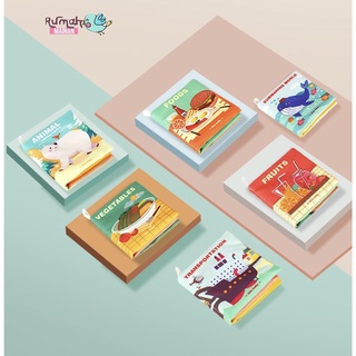 Image of [Rumah MAINAN] Mainan edukasi Buku bayi kain/Baby first book baby birthday gift kado lahiran bayi