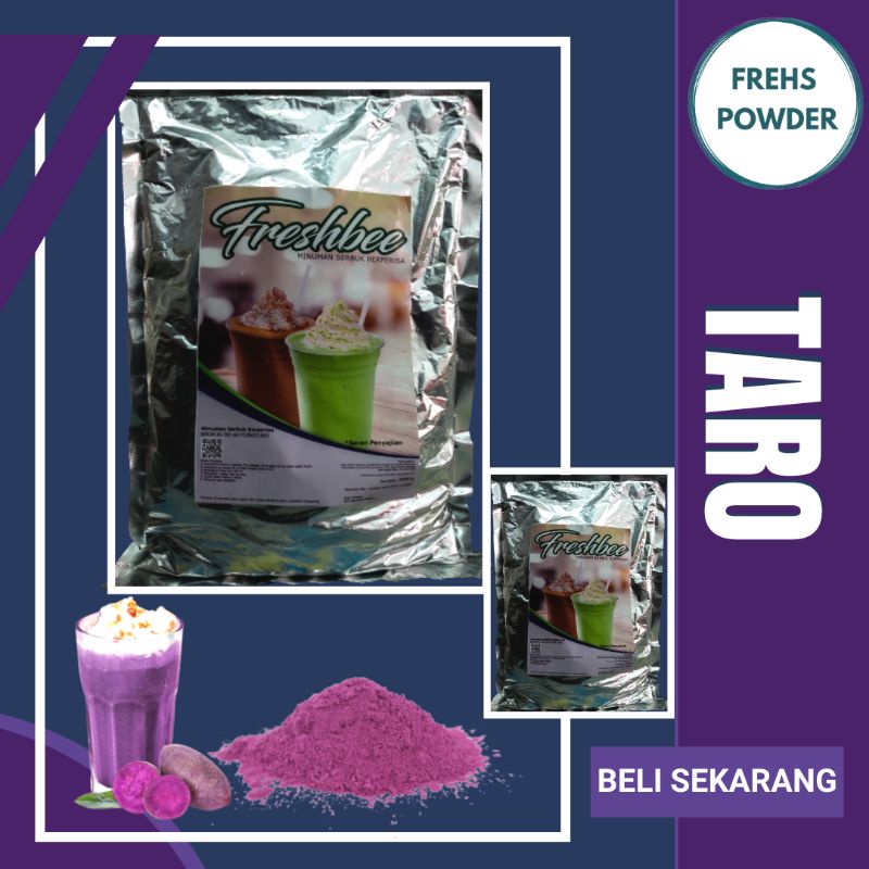 

PROMO Bubuk Minuman Taro 1kg/Powder Minuman/Serbuk Minuman Taro 1kg