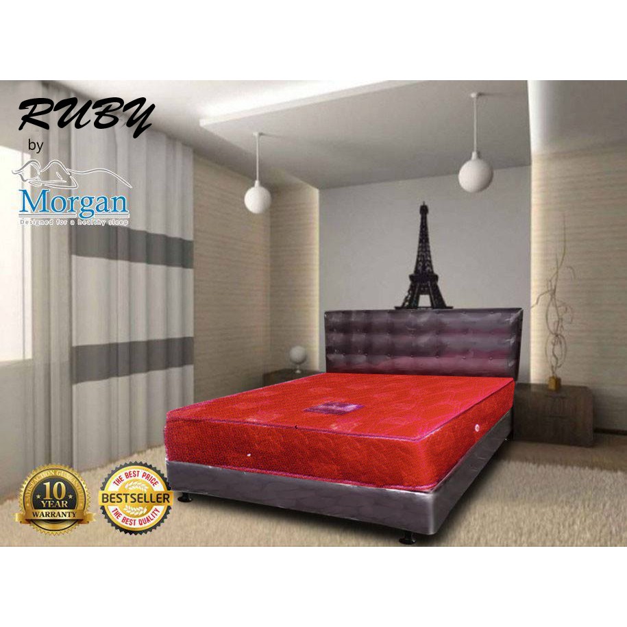 Kasur Matras Springbed Morgan Ruby Standard 160x200 Kasur 160 X 200 Harga Pabrik Garansi 15 Tahun