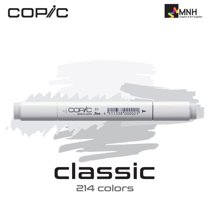 

PERALATAN MENGGAMBAR COPIC CLASSIC MARKER COOL GREY SERIES (SATUAN) C01 - C10 PERALATAN LUKIS