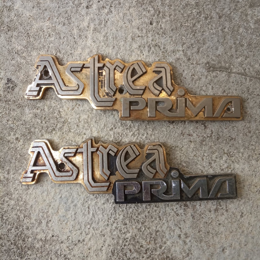 Logo emblem Honda Astrea prima original copotan