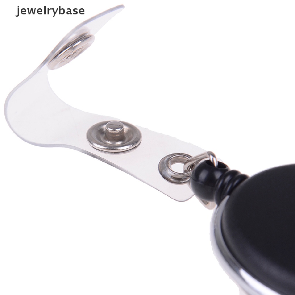 (jewelrybase) Klip Holder Kartu ID / Nama Retractable