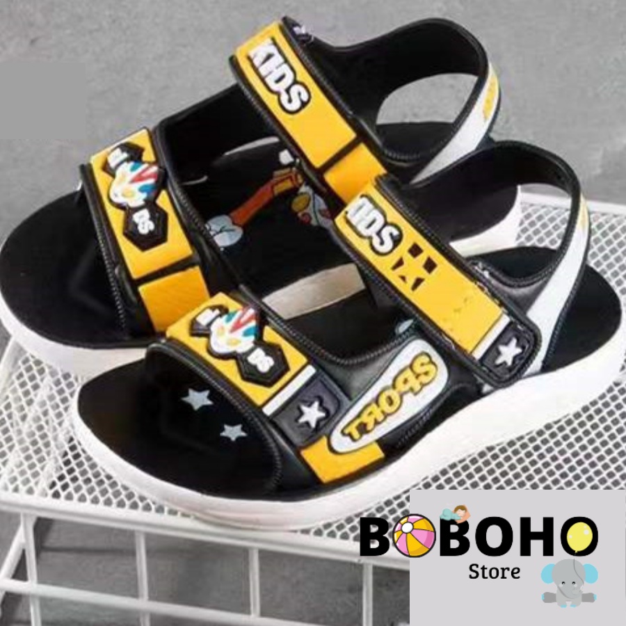 BOBOHO - SANDAL GAYA ANAK LAKI - LAKI KEREN IMPORT/SANDAL PANTAI/SANDAL GUNUNG ANAK IMPORT