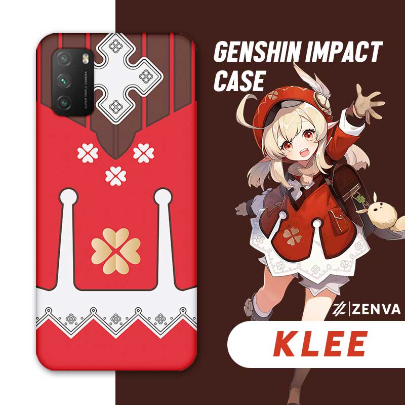 Phone Case Casing HP Klee Cosplay - Custom Case Cosplay Klee Realme 1 C1 C2 U1 2 3 5 6 7 7I C17 8 C1