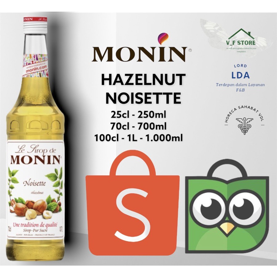 

Sirup Monin Rasa Hazelnut 700ml