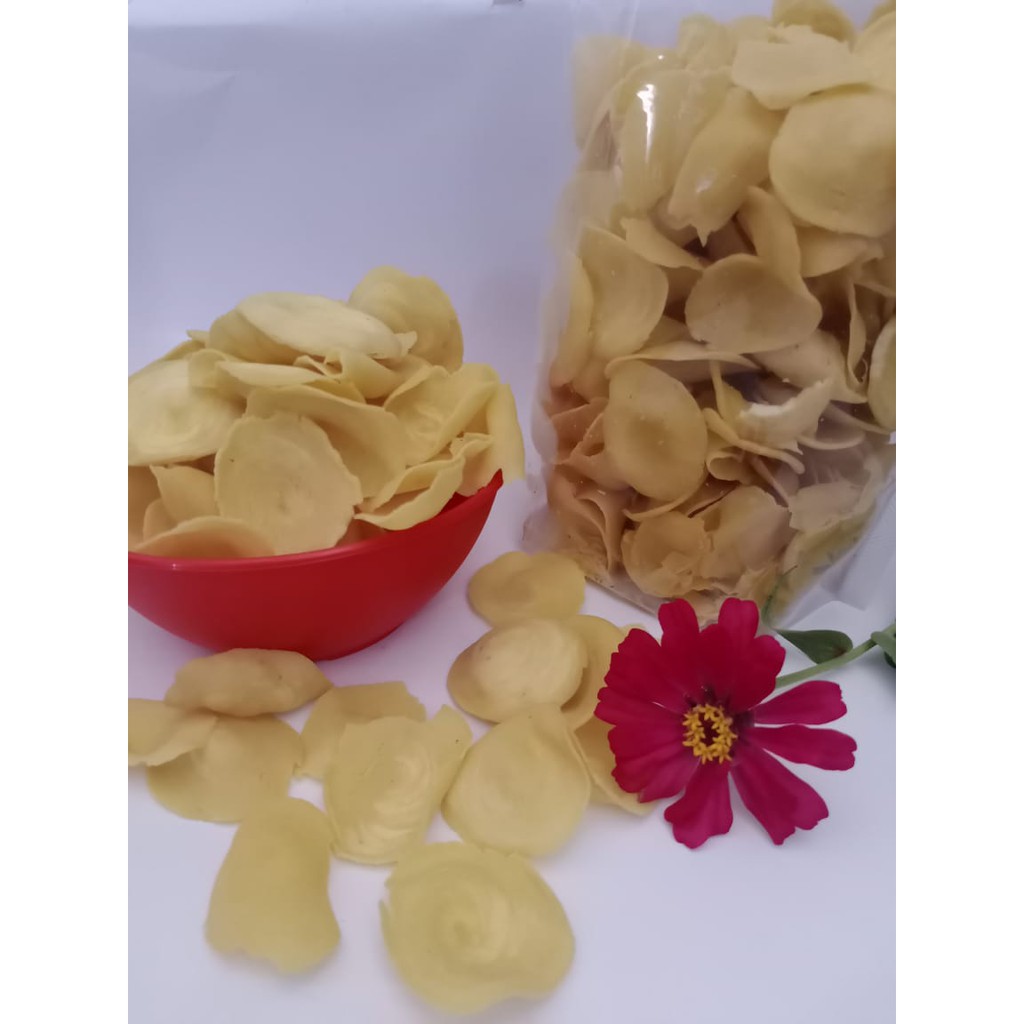 

Renyah bikin ketagihan! Keripik Kulit Bawang Manis HomeMade