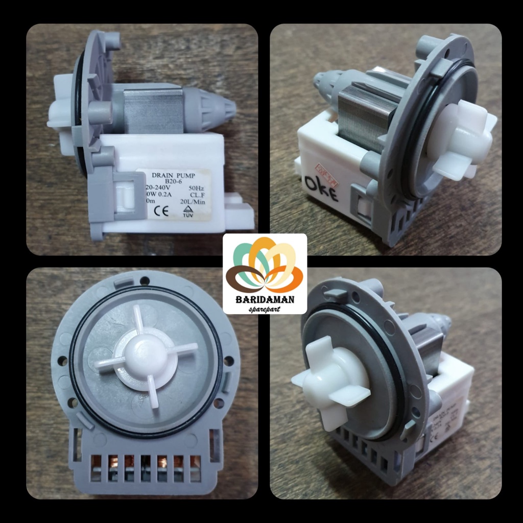 Drain pump mesin cuci Electrolux