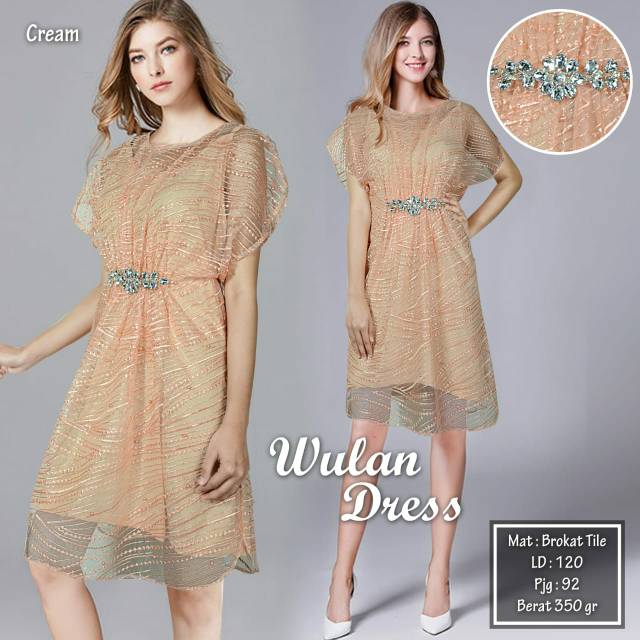 MEGASARI, GAUN PESTA PENDEK MINIDRESS