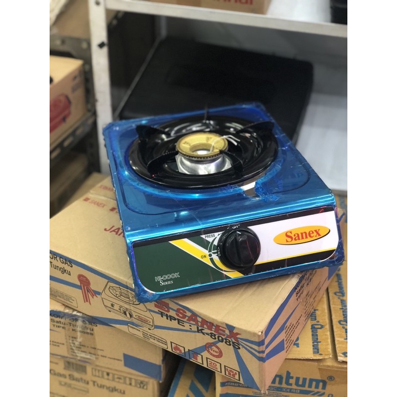 Sanex Kompor 1 Tungku K-808S Stainless