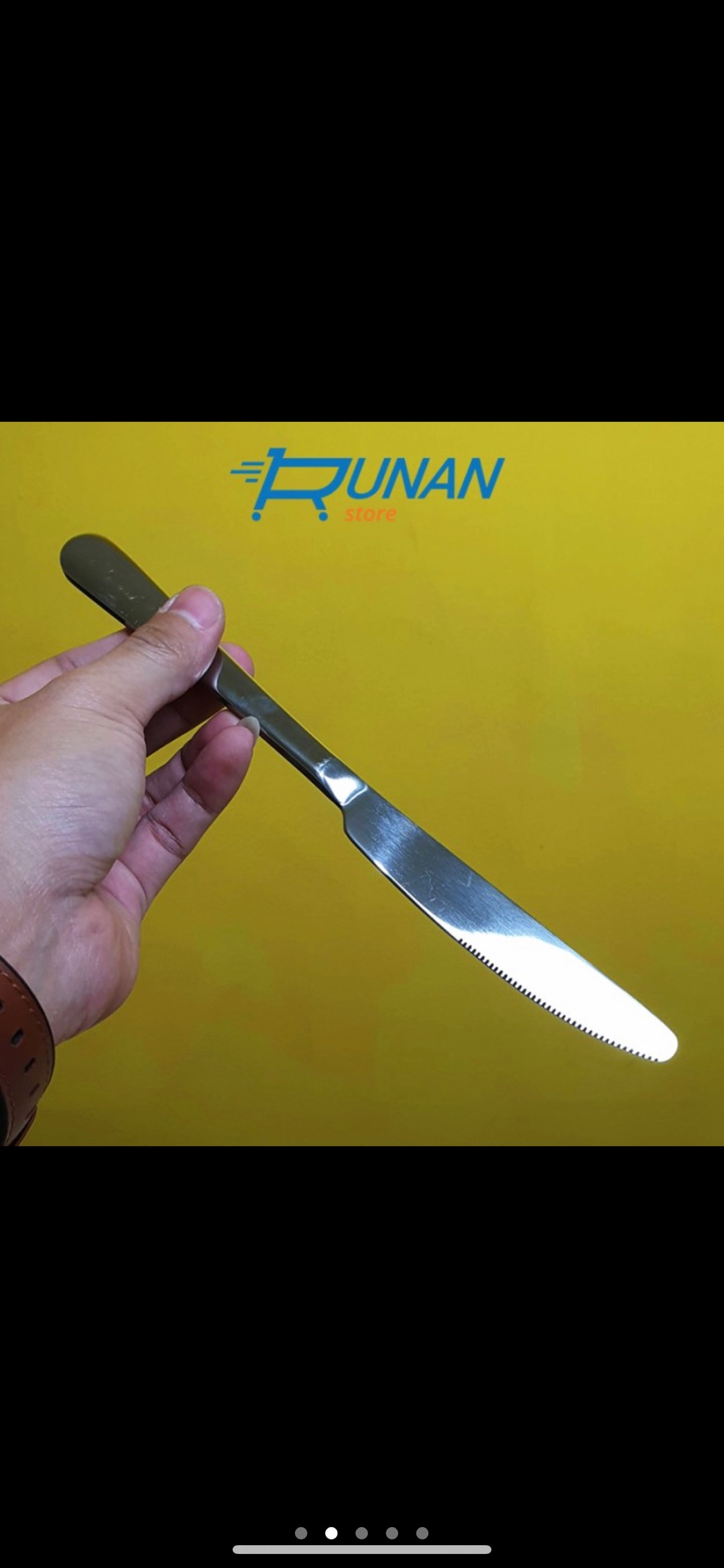 Pisau Selai Makan 304 Stainless Steel Bread Knife Pisau Hotel Cafe