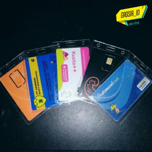 

1 psc Sampul cover ktp/kartu atm/kartu assuransi harga grosir