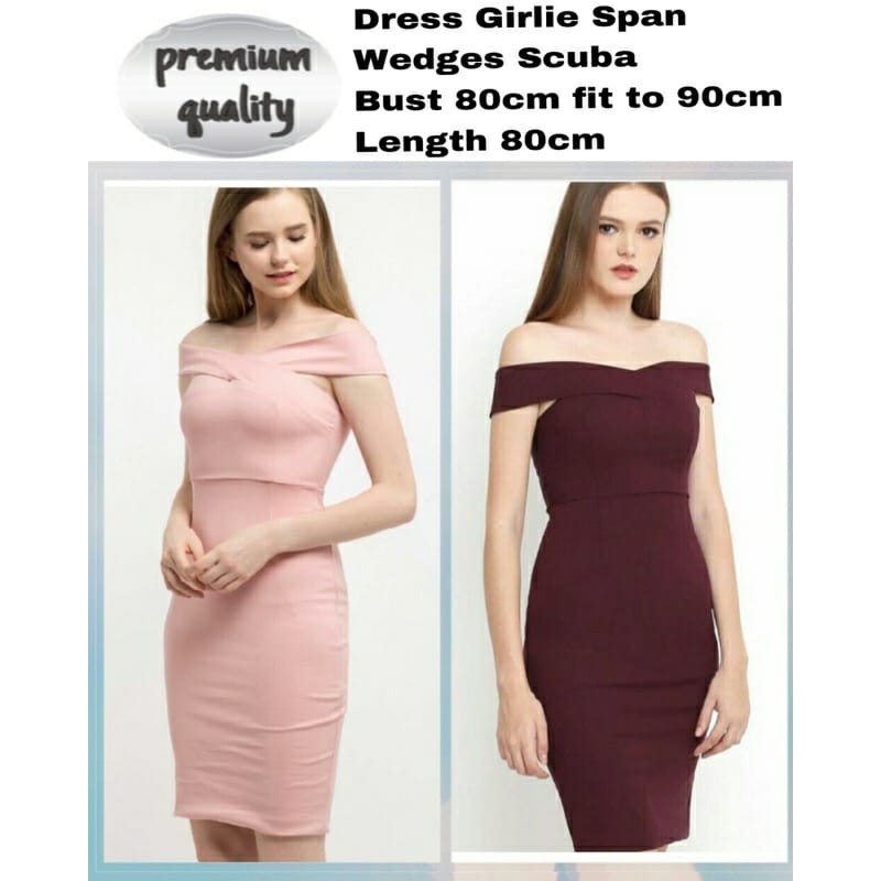 HR Dress Girlie Span Wedges Scuba