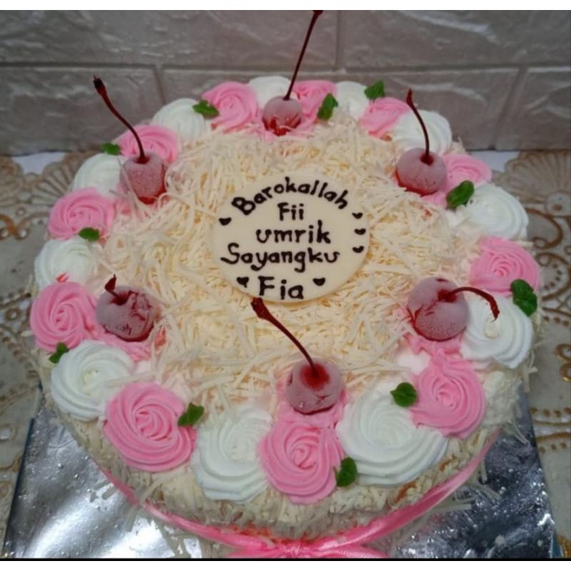 

Free ongkir es krim tart spesial ultah pecinta keju