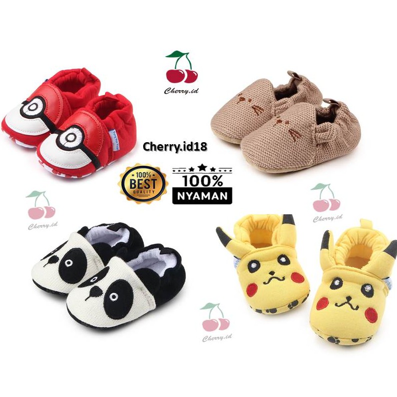 COD Sepatu Anak Newborn / Sepatu Bayi First Walkers Sneakers Import Karakter Keren / Sepatu Anak X02