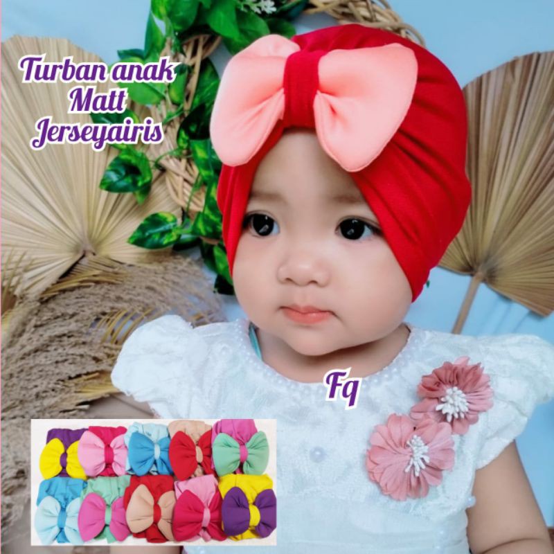 Ciput Kupu Anak Beda Warna | Turban Anak Lucu | Turban Bayi